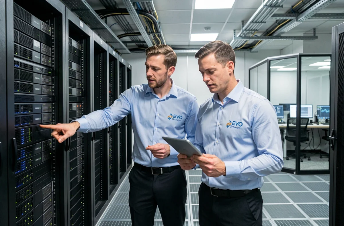 Équipe d'Evo Groupe gérant l'infogérance et les services informatiques pour une entreprise à Toulouse